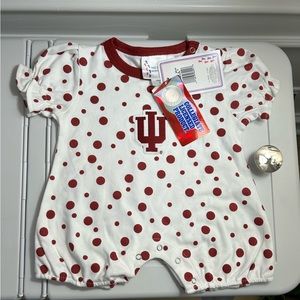 Indiana Hoosiers Basketball Baby Onsie